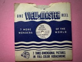 View-Master 3D: Nr. 1616 MOUNT VESUVIUS NEAR POMPEII ITALY