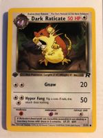 Dark Raticate 1st Team Rocket - MINT - ab 1.-