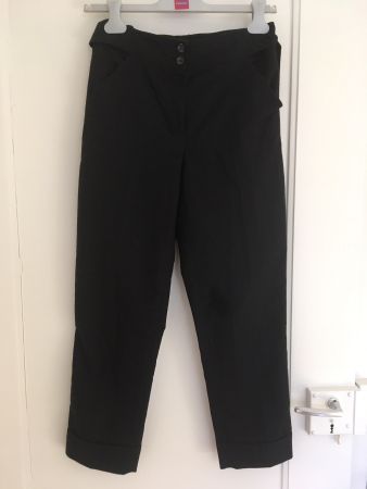 Kookai Hose 3/4, Caprihose, Gr. 36, schwarz