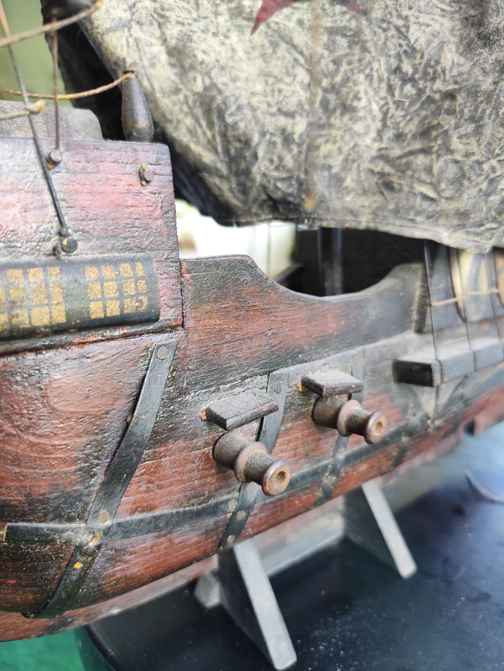 Modellbausätze & Standmodelle: uraltes Holz Segelschiff – Defekt aus minusio von bierbrauer 3