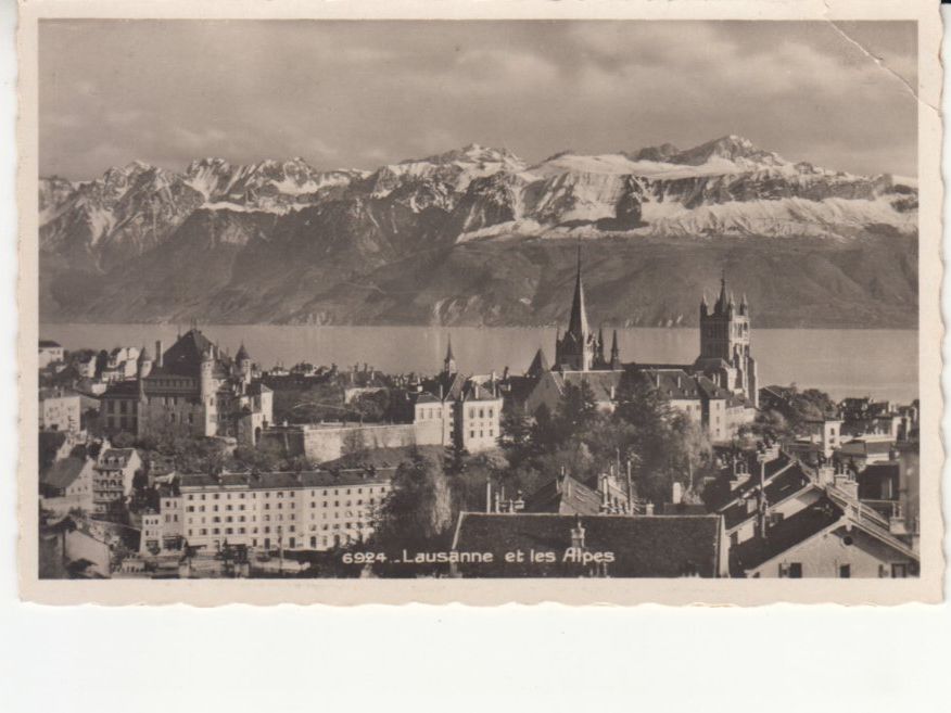 Cartoline postali: Lausanne 1937 – Usato da Bürglen TG venduto da StampGraf