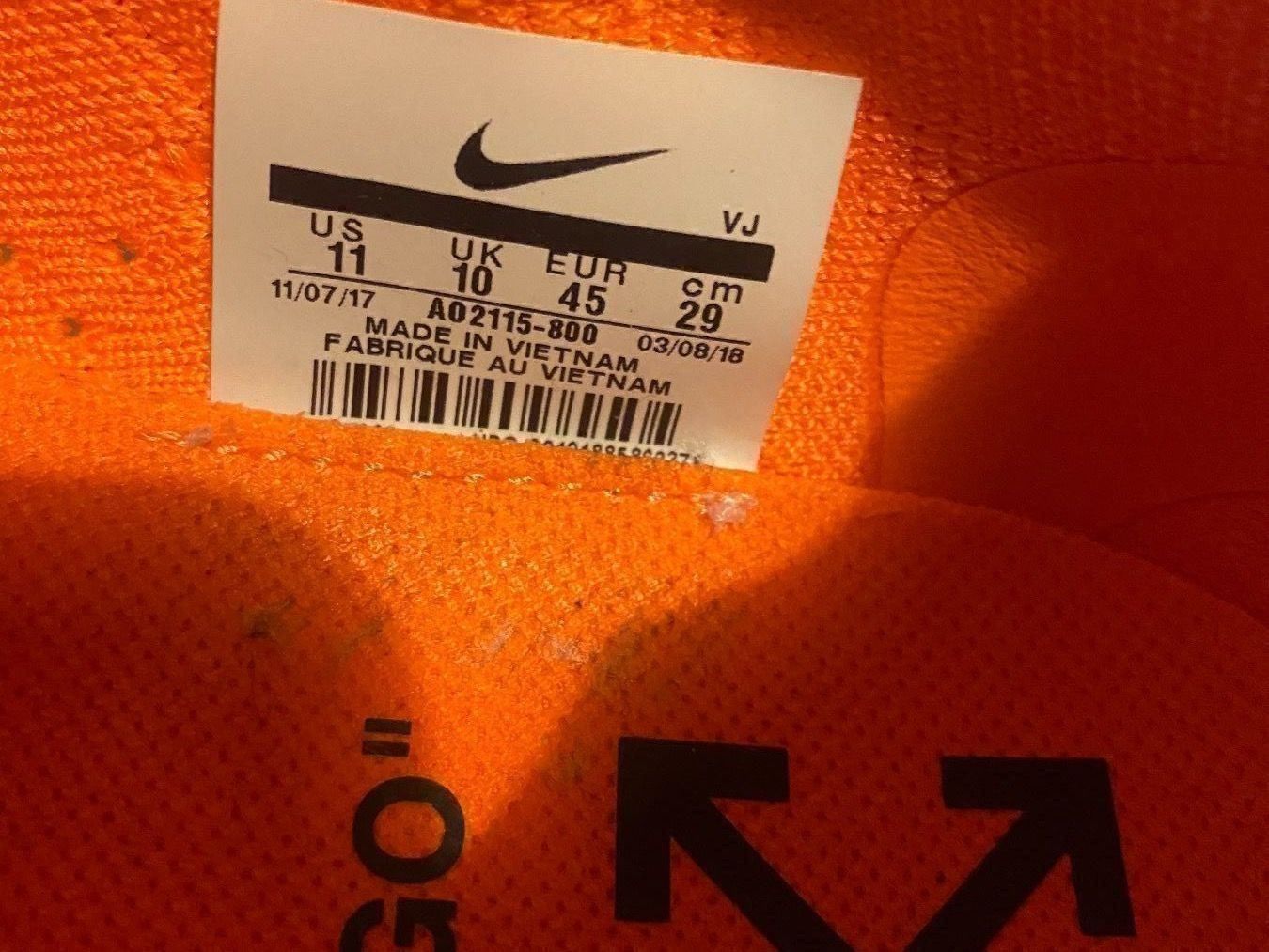Nike Scarpe da uomo: NiKE OFF-WHITE X ZOOM FLY MERCURIAL – Usato da Zürich venduto da sell_my_stuff 7