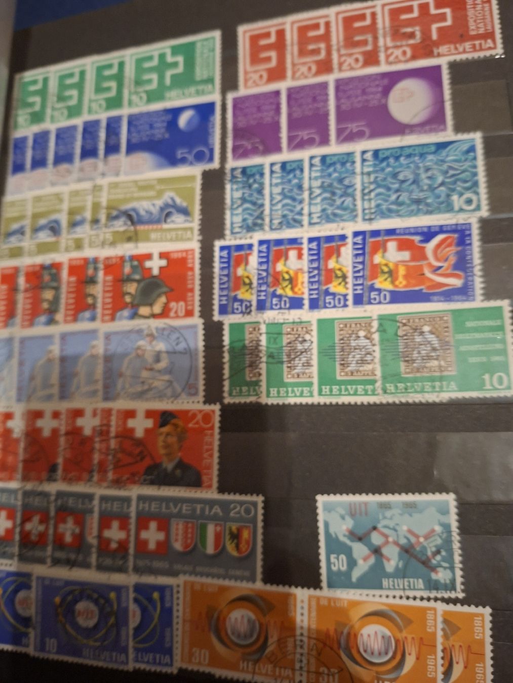 Tutti i francobolli: Album div. Werbemarken – Usato da Balgach venduto da SIMEON27 7