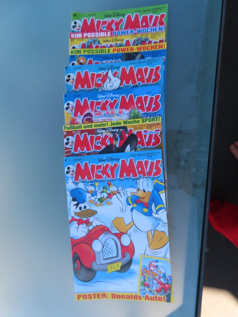 BD: 7 MICKY MAUS Comic Hefte von 2007 – D'occasion à Rombach par Masading