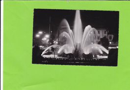 Lugano, Giardini e fontana di notte