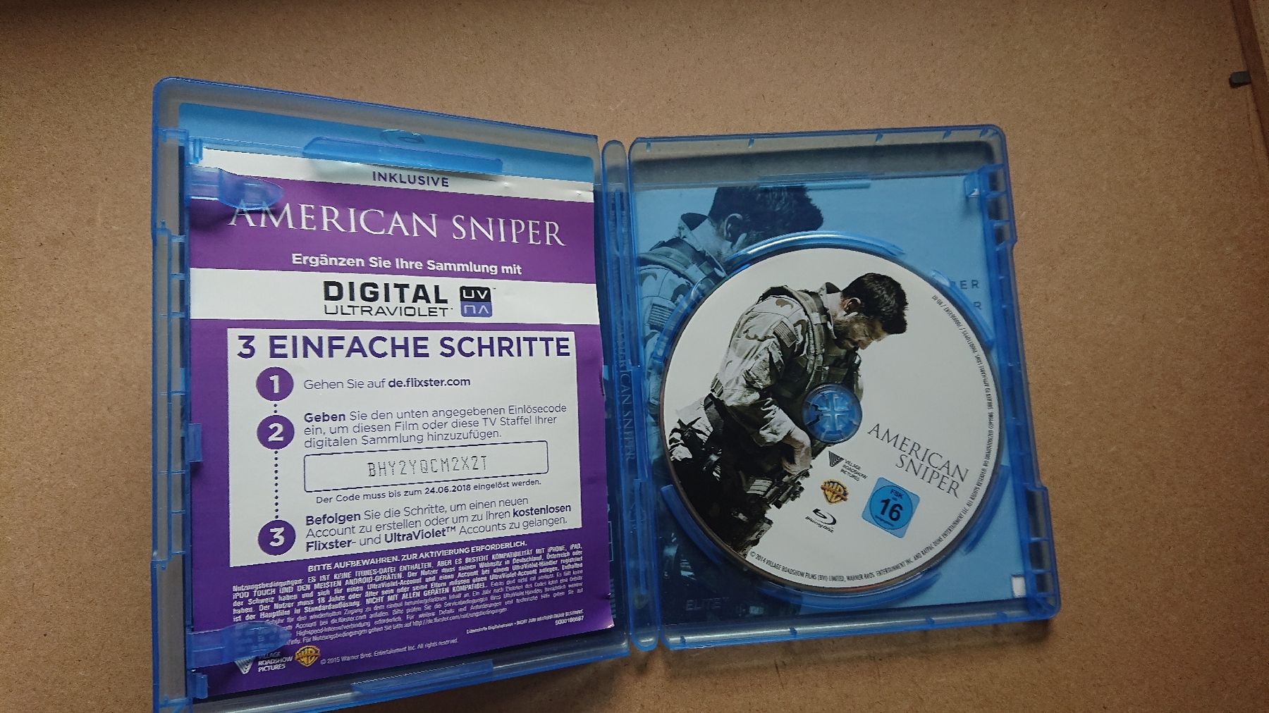 Tutti i DVDs: American Sniper - Blu-ray -  – Usato da Chur venduto da FreakofRarity 2