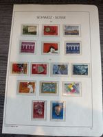 Schweiz Briefmarken Sammlung, Jahrgänge 1964 und 1965.