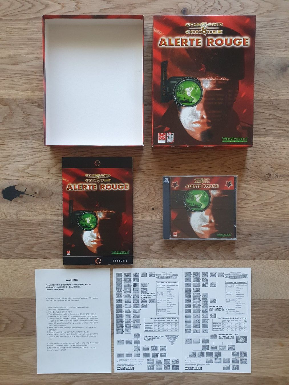 Jeux: PC Command & Conquer Alert Rouge (1996) Big Box Français – D'occasion à Greifensee par perfectioN88 3