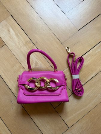 Umhängetasche pink klein