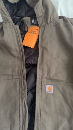 Veste Carhartt Active Jacket kaki taille L neuf avec étiquet