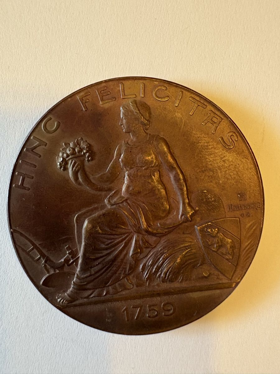 Medaglie: Medaille Gesellschaft 1759 Bern  – Usato da Murten venduto da Tzaugg 2