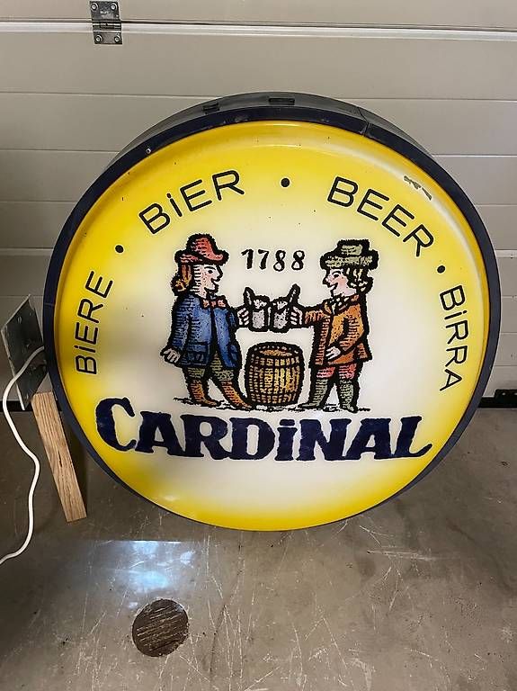 Lampade: Cardinal Bier Leuchtreklame – Usato da Ettingen venduto da Donald4107