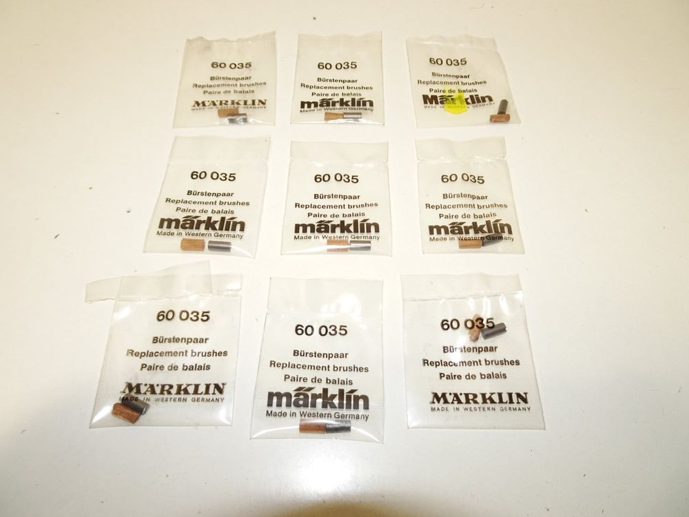 MARKLIN 89871 8987 SPAZZOLE MOTORE - BURSTENPAAR SPUR Z - Foto 7