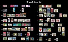 1960-2006 Grossbritannien, 80 Sondermarken, keine Doubletten