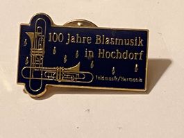 1 Pin Blasmusik Hochdorf 100 Jahre