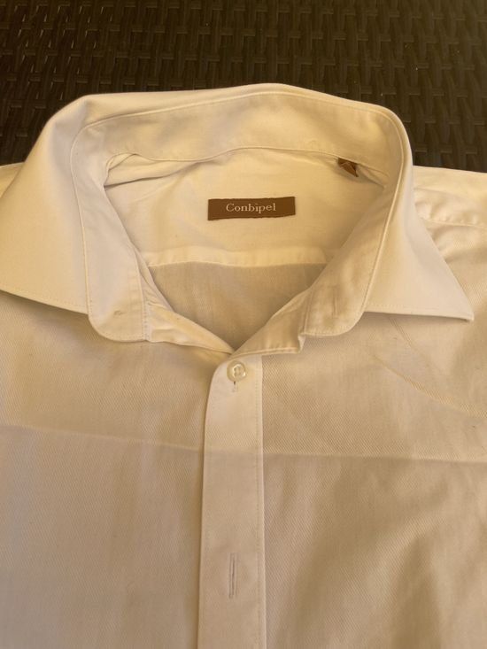 Camicie: Herren Hemd weiss 41 Combipel – Nuovo (secondo la descrizione) da Bergdietikon venduto da antovale 1