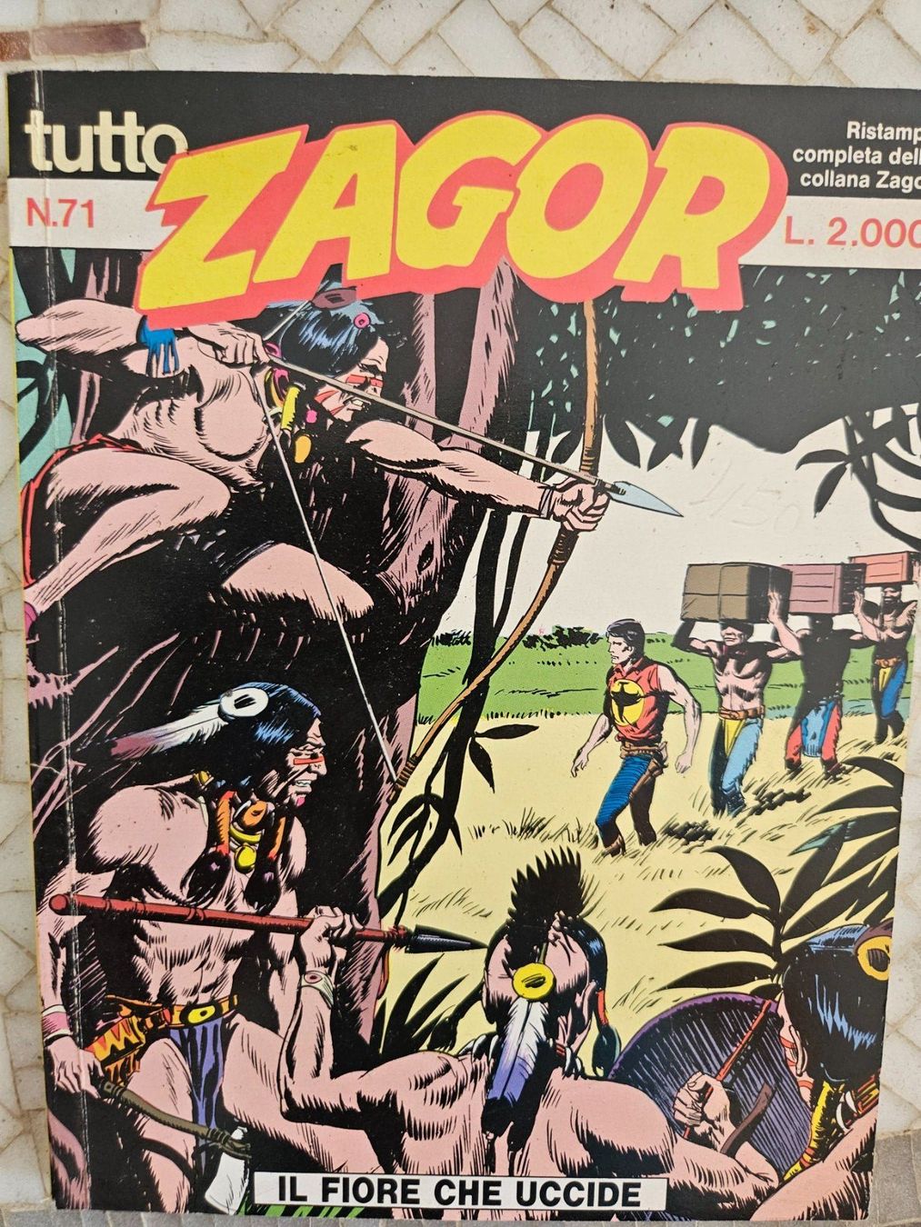 Fumetti: Zagor, Il fiore che uccide – Usato da Zürich venduto da lorenzo167