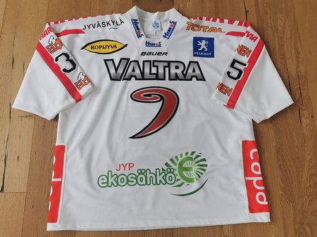 JYP Gameworn Eishockey Trikot Helenius