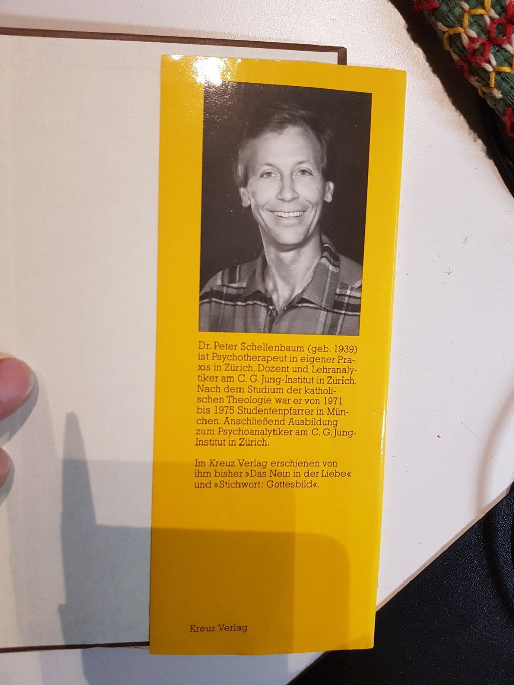 Bücher: Peter Schellenbaum Abschied von der Selbstzerstörung 1987 – Gebraucht aus Walterswil BE von Lonitti 5