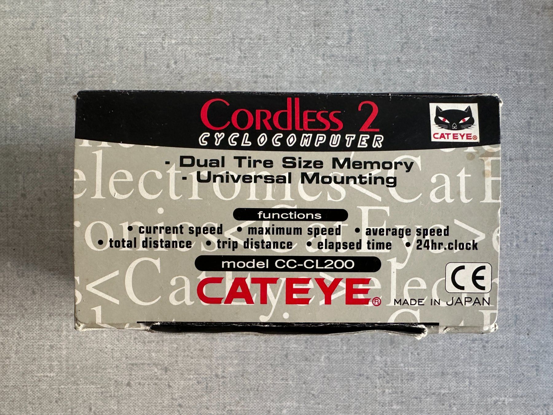 Pezzi di ricambio: CatEye Cordless 2 CC-CL200 Cyclometer Bike Computer – Usato da Lausanne venduto da brixton 1