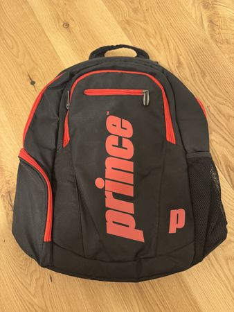 Tennis-Rucksack Prince schwarz/rot