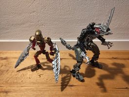Lego Bionicle 8811 Toa Lhikan & Kikanalo 100% komplett