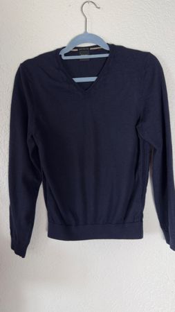 BOSS Pull Herren Pullover 100% laine/wolle M