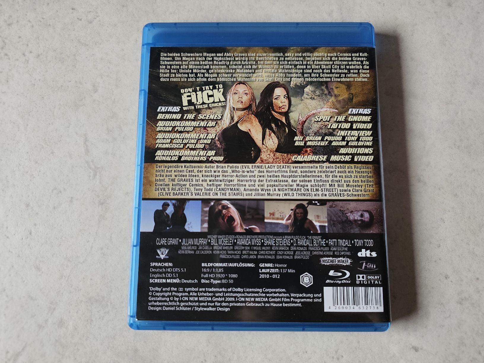 Tutti i DVDs: The Graves  /  Bluray Special Edition – Usato da Schneisingen venduto da backstore24 1