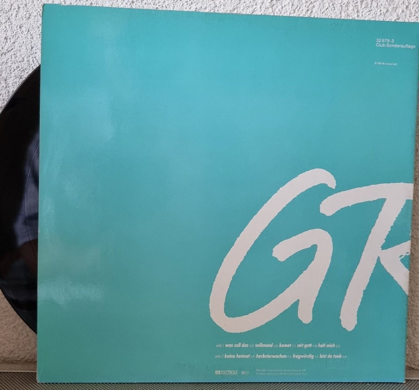 Schallplatten: HERBERT GRÖNEMEYER - Ö - LP – Gebraucht aus Greifensee von scharmant 1