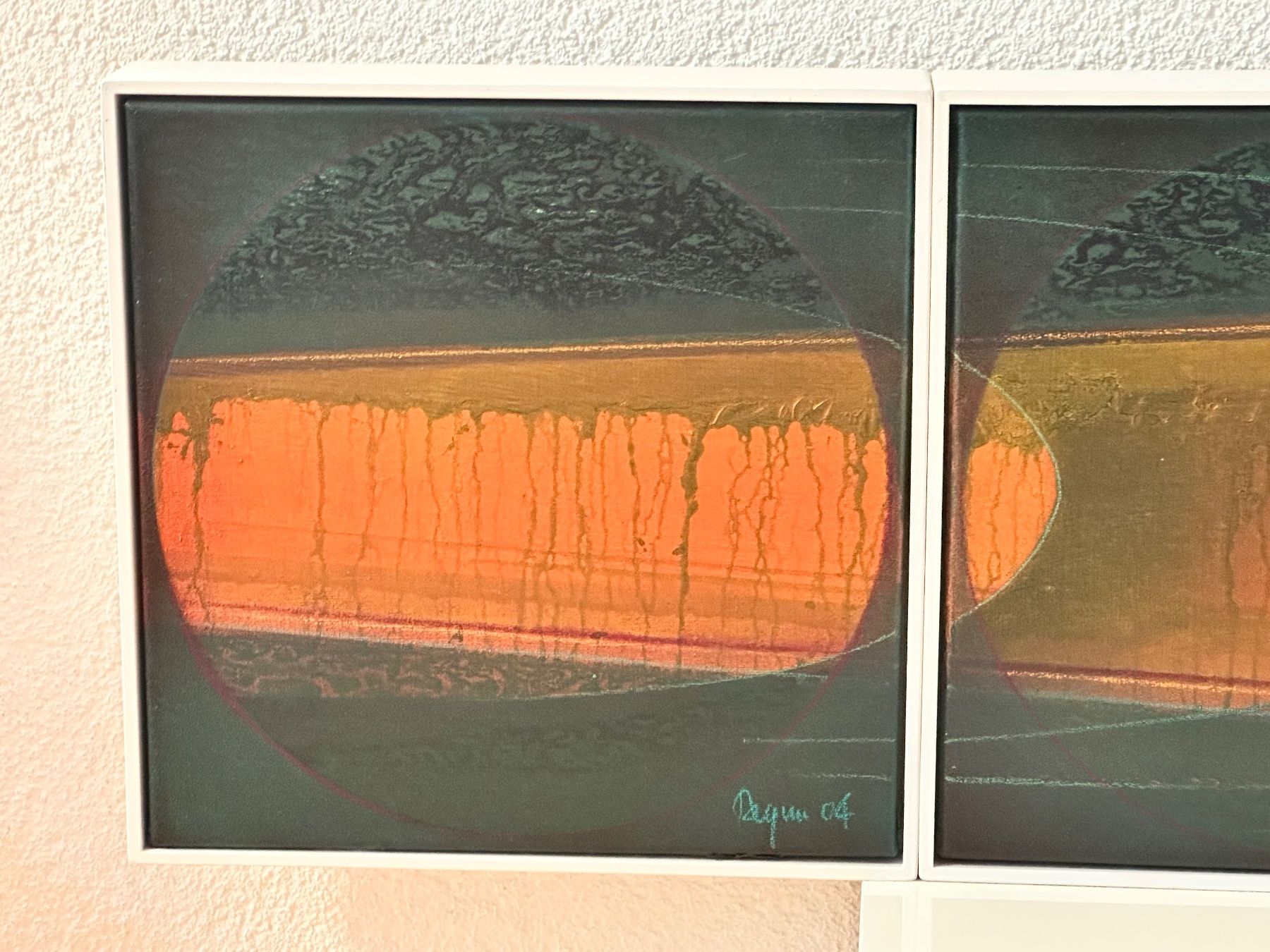 Dipinti: Vierteiliges Kunstwerk abstrakt – Usato da Bülach venduto da Jubet 1
