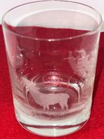 Whiskyglässer Waldtiere 1 Set mit 6 Gläser aus Kristallglas