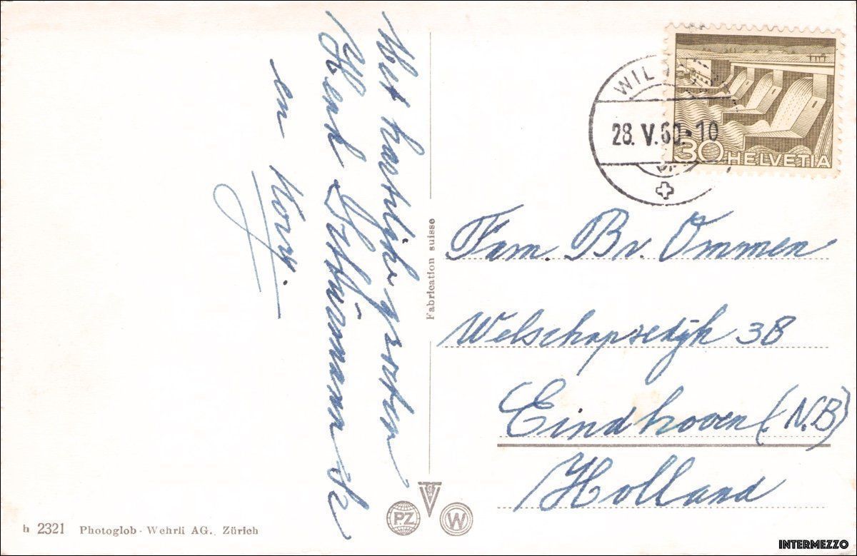 Cartoline postali: Aarau  // Rathausgasse Oldtimer 1960 – Usato da Basel venduto da intermezzo12 1