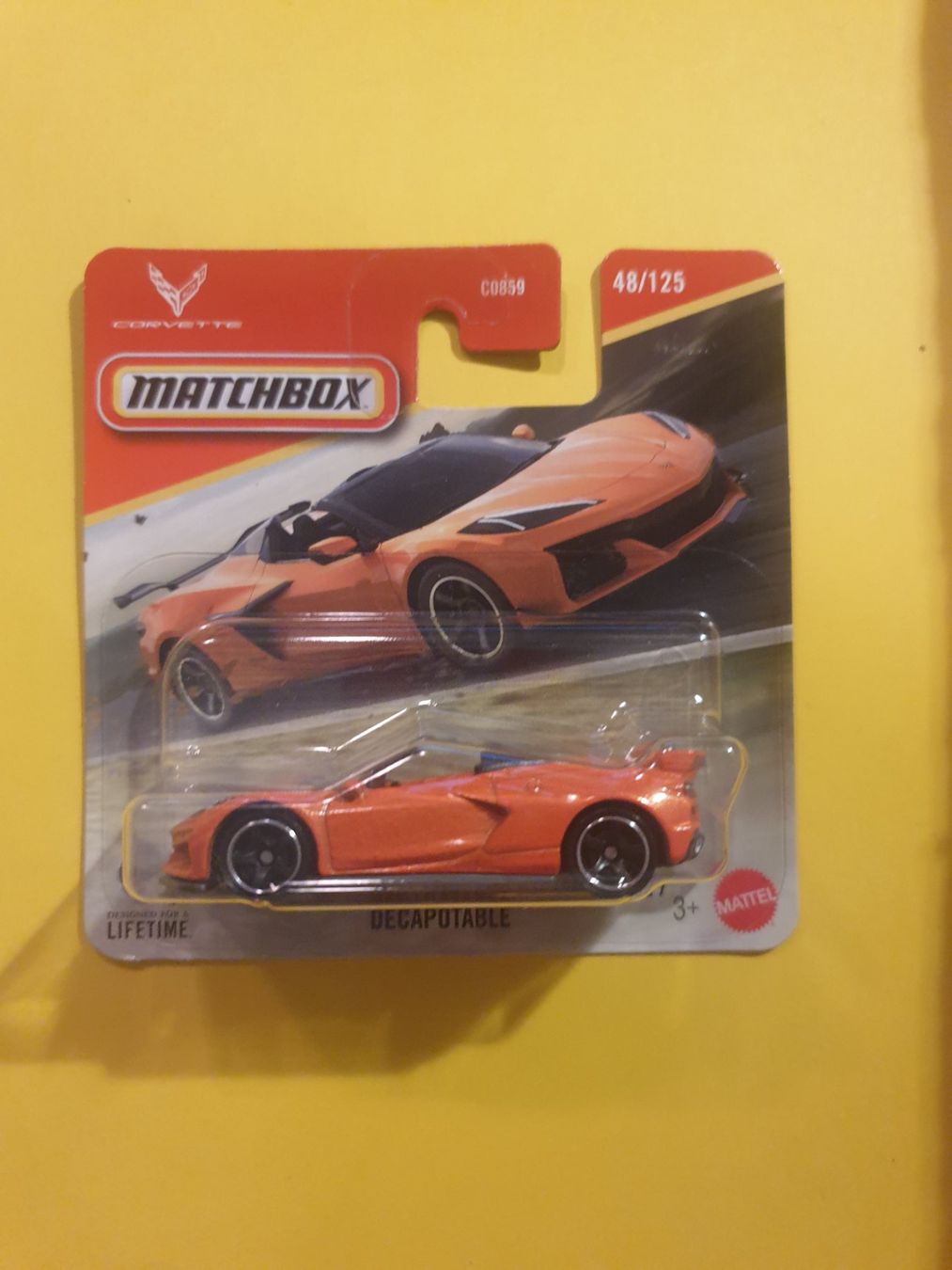 Matchbox Modellini d'auto: Matchbox 2023 CHEVY CORVETTE Z06 CONVERTIBLE – Nuovo e nell'imballaggio originale da Oftringen venduto da Rotor 1