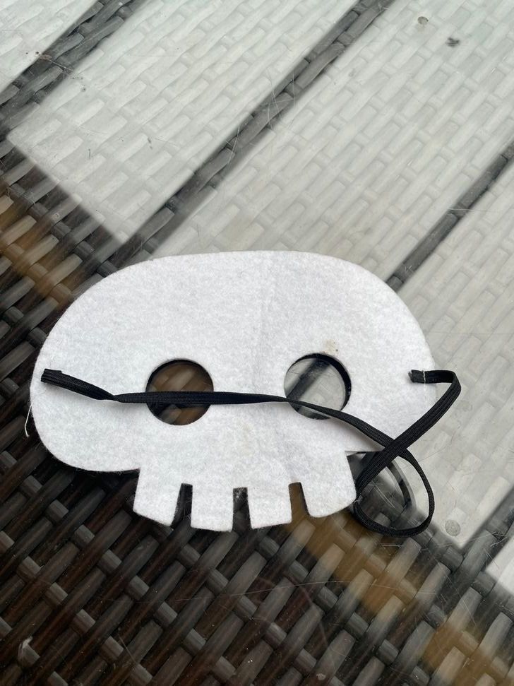 Maschere: Fasnacht Kinder Skelett Maske – Usato da Bergdietikon venduto da antovale 1