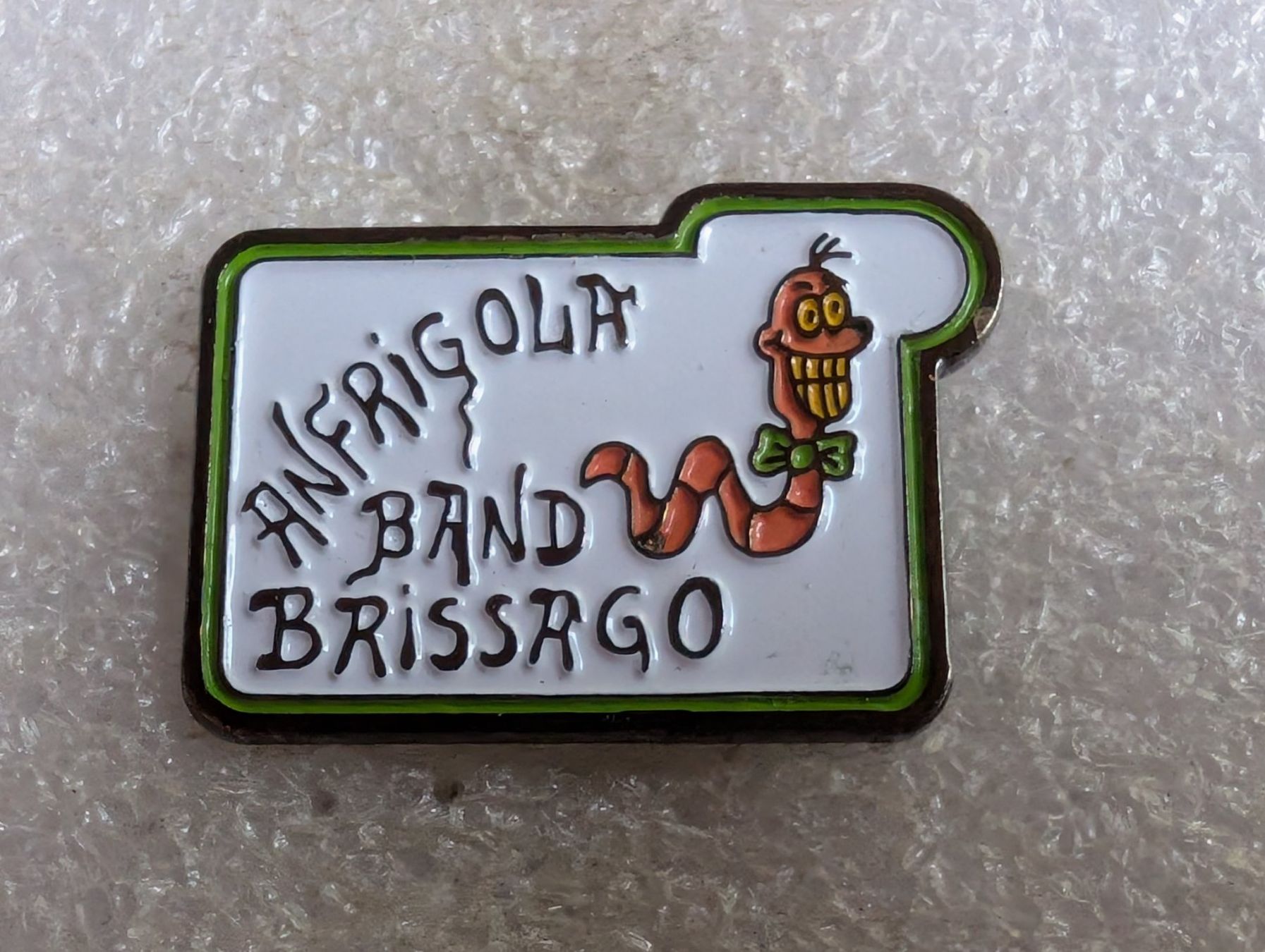 Placchette & Badge: Ansteckpin 222: Brissgro – Usato da Oppligen venduto da Pin-Fall-Shop