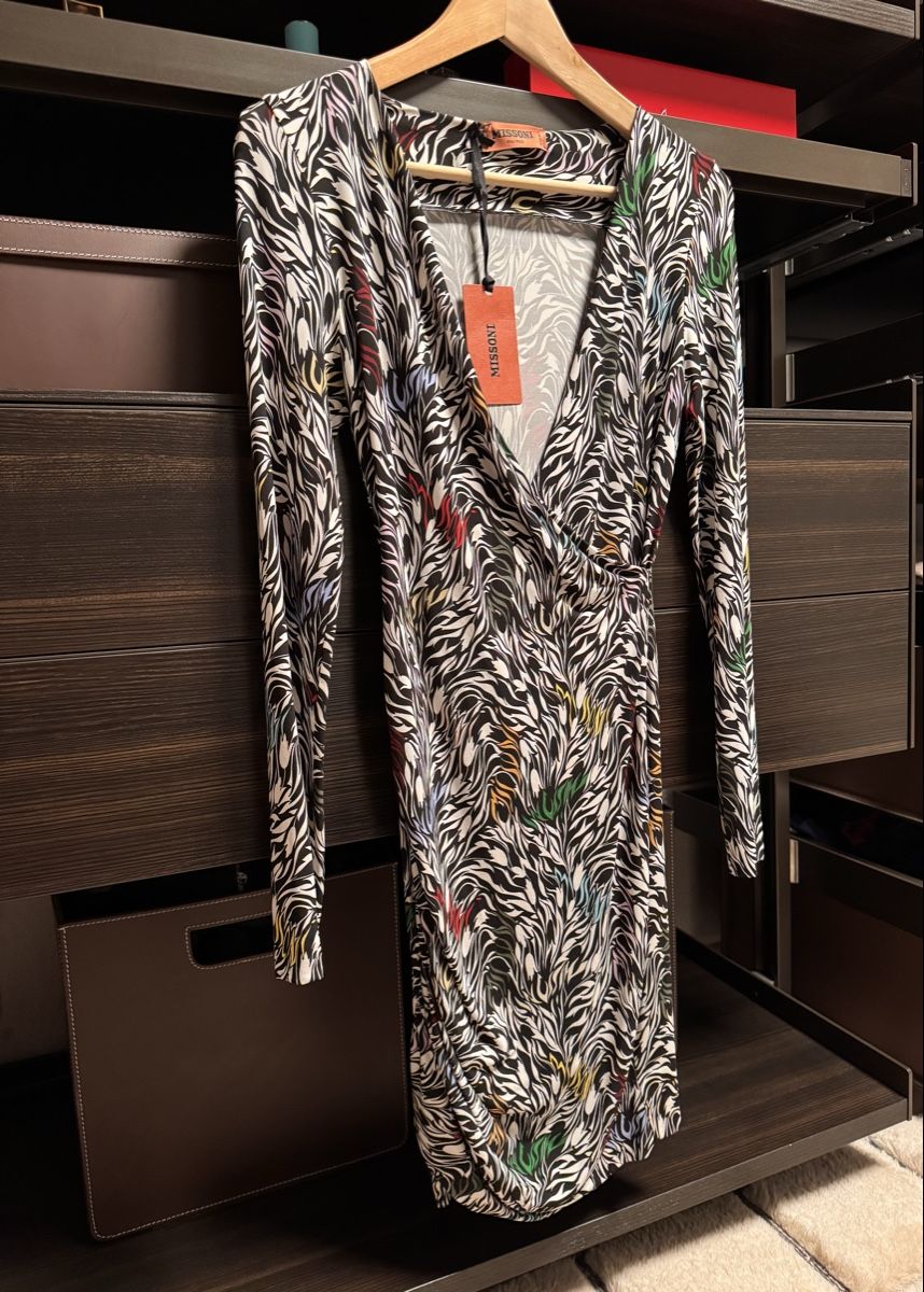 Missoni Vestiti: Missoni Kleid, Grösse IT 38, Wickelkleid – Usato da Wilderswil venduto da Renaissance1