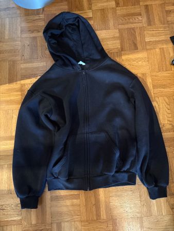 H&M Veste à capuche noire taille 146/152 - En parfait état!