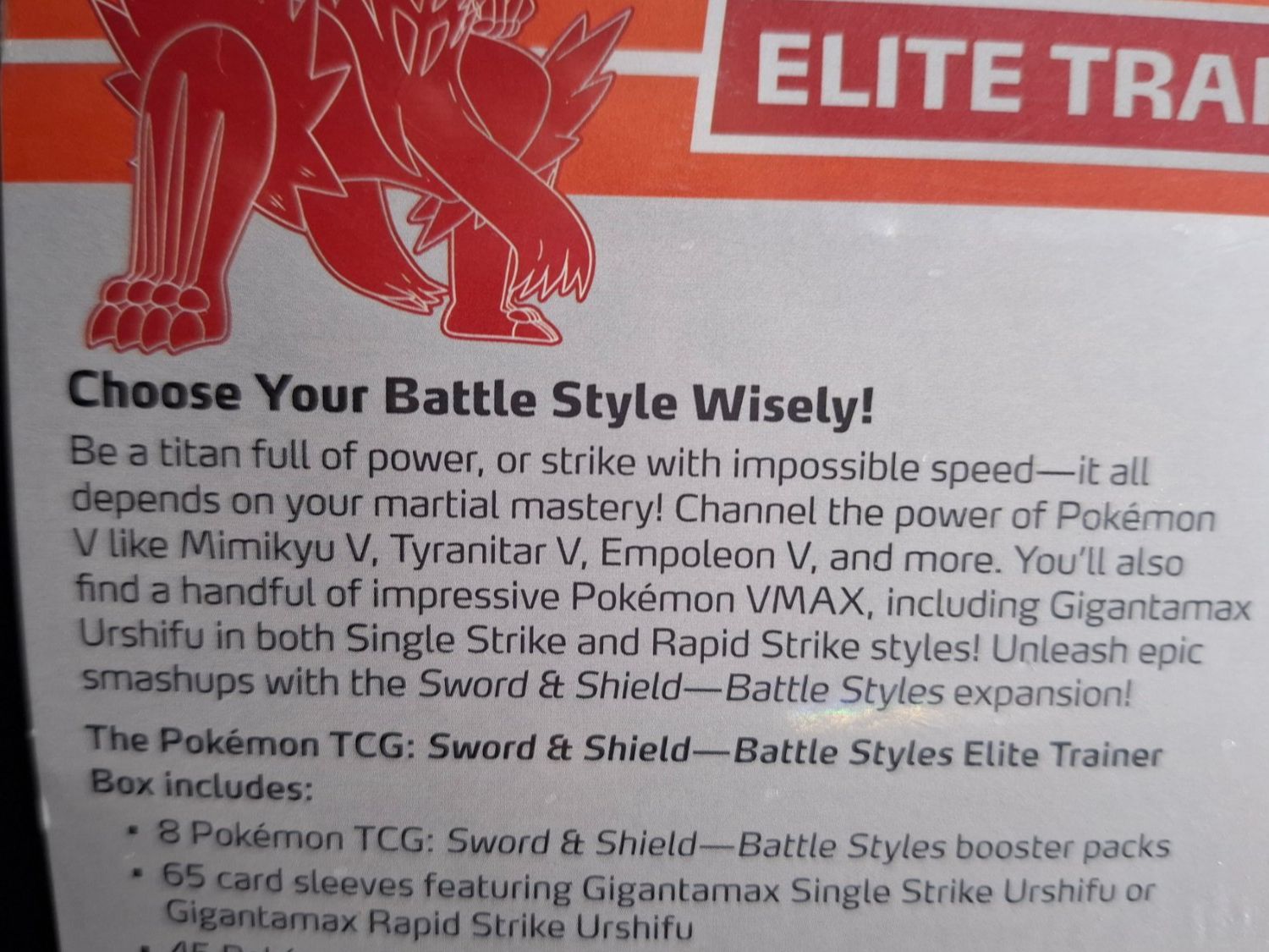 Pokémon Carte collezionabili: POKEMON BATTLES STYLES SWORD&SHIELD ELITE TRAINER BOX engl – Nuovo e nell'imballaggio originale da Schlieren venduto da Alena020_0 4