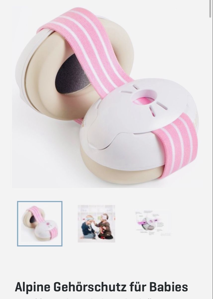 Alpine Protezione per viso e udito: Alpine Gehörschutz Baby rosa – Nuovo (secondo la descrizione) da meilen venduto da mer_2qj9