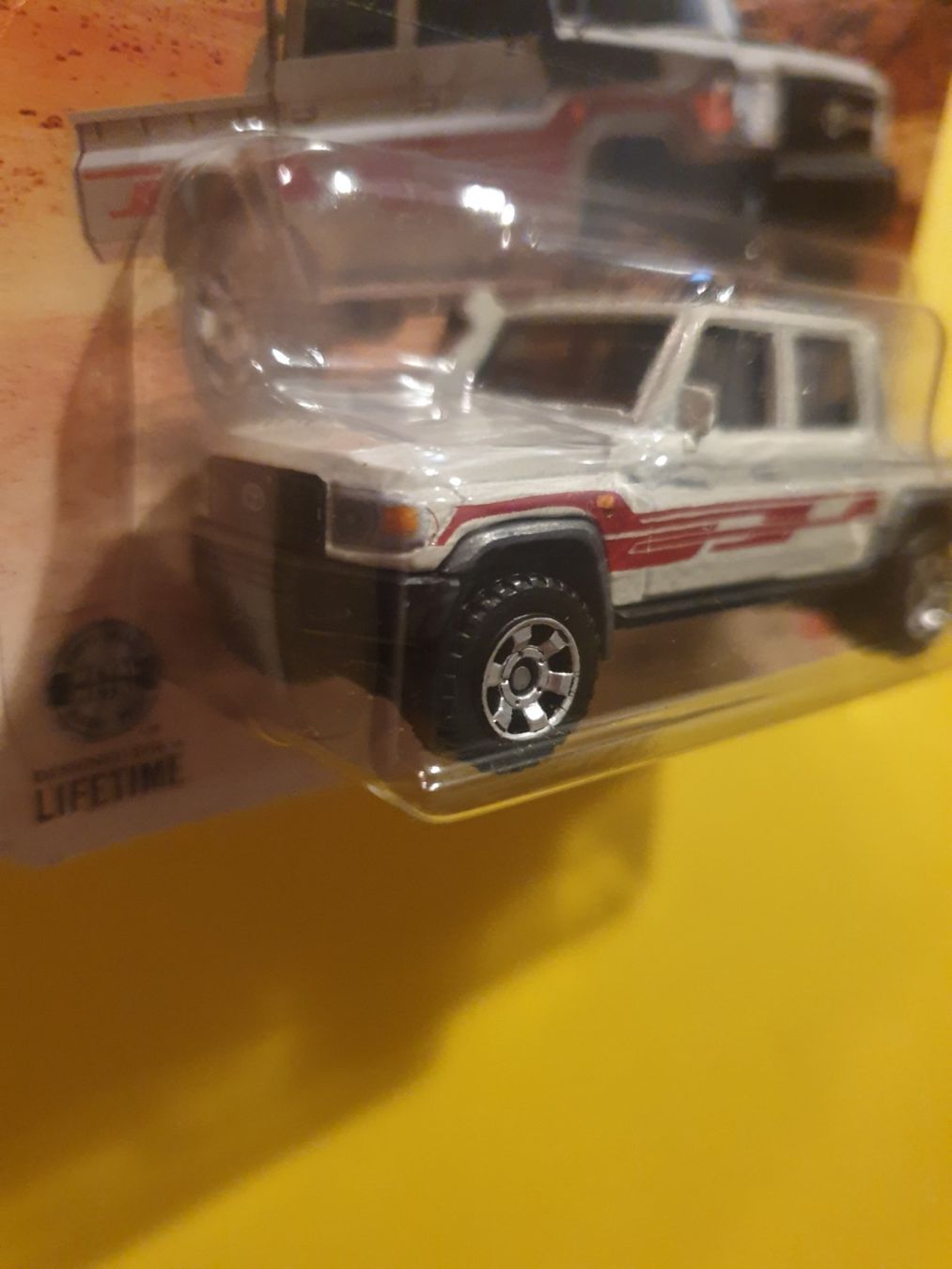 Matchbox Modellini d'auto: Matchbox '17 TOYOTA LANDCRUISER 78 – Nuovo e nell'imballaggio originale da Oftringen venduto da Rotor 3