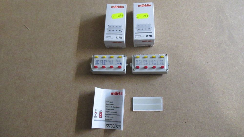 Pupitre De Commande Märklin 72730 - Universel - Pour Train Miniature HO
