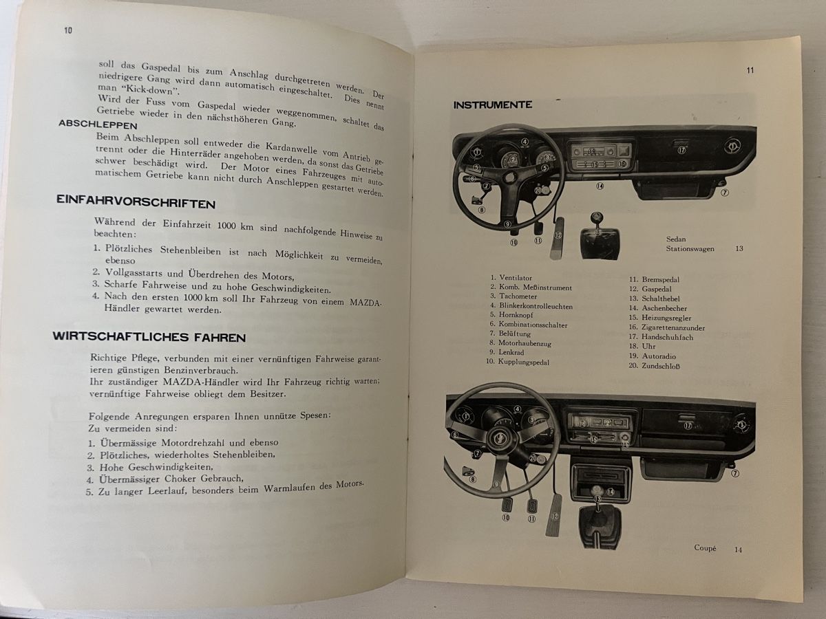 Libri: Mazda 818 Betriebsanleitung – Usato da Wettingen venduto da Marmumi 2