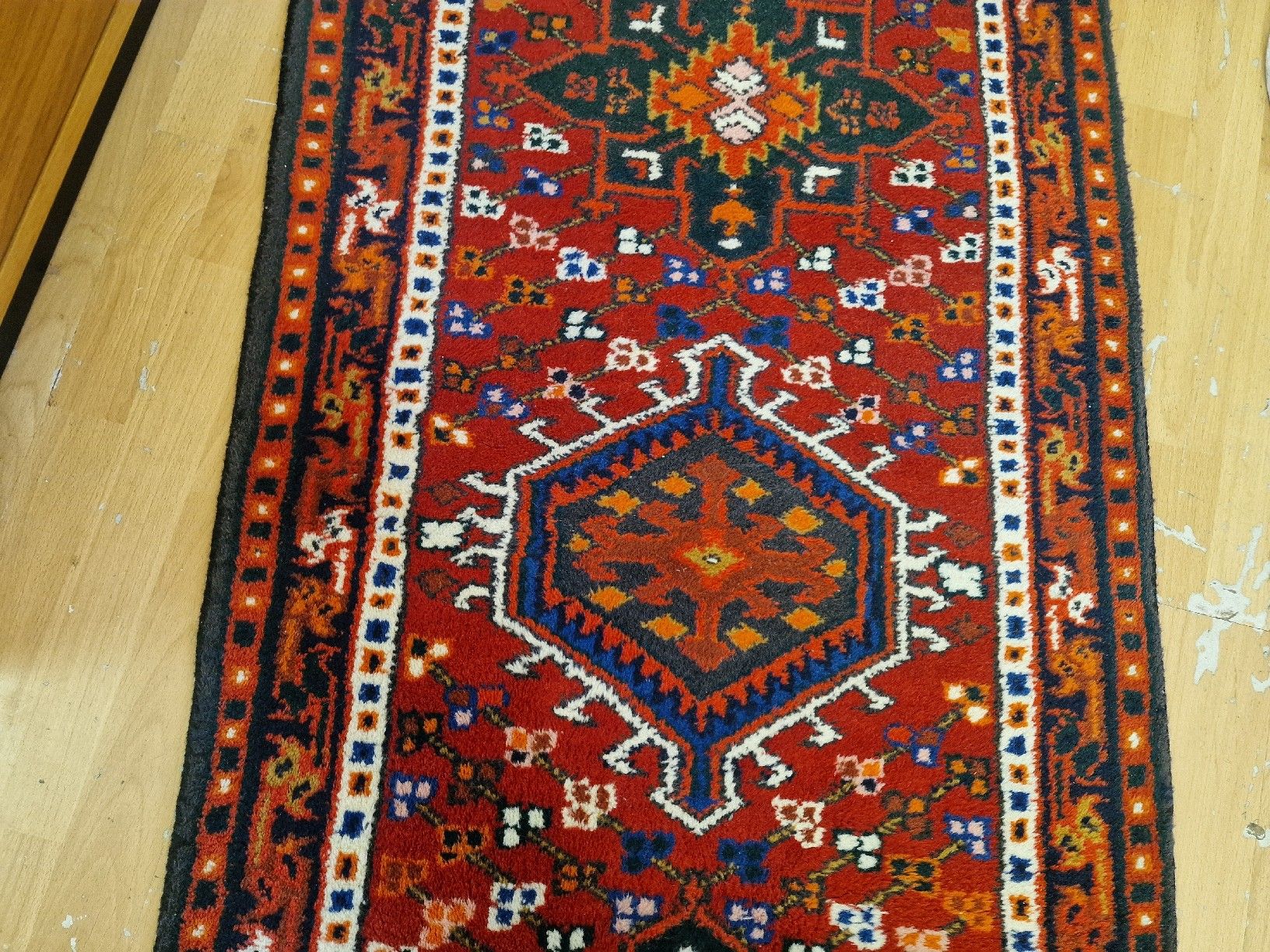 Tappeti: Orientteppich Läufer rot mehrfarbig – Usato da BERN venduto da Intarsia 5