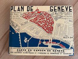 Topographische Karte Kanton Genf / Carte du canton Genève
