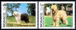 ** POSTFRISCH ** MONACO INT. HUNDEAUSSTELLUNG 1982 - MO49