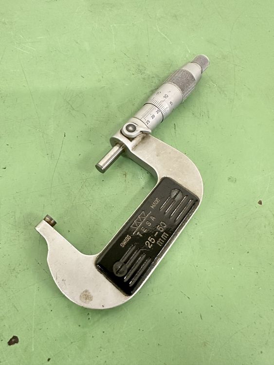 Tesa Mikrometer, 25-50 mm. | Kaufen auf Ricardo
