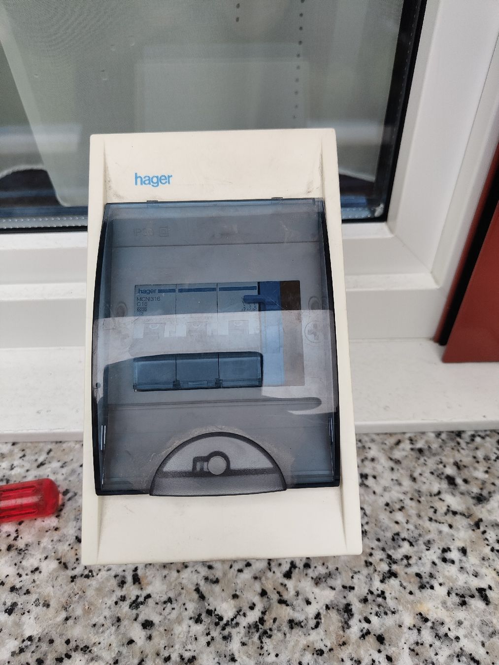 Hager Interruttori: Hager MCN316 Sicherungskasten, – Usato da Schlieren venduto da bingo33 6