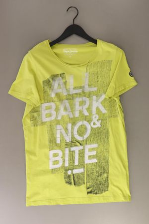 Pepe Jeans Printshirt Gr. S Kurzarm grün