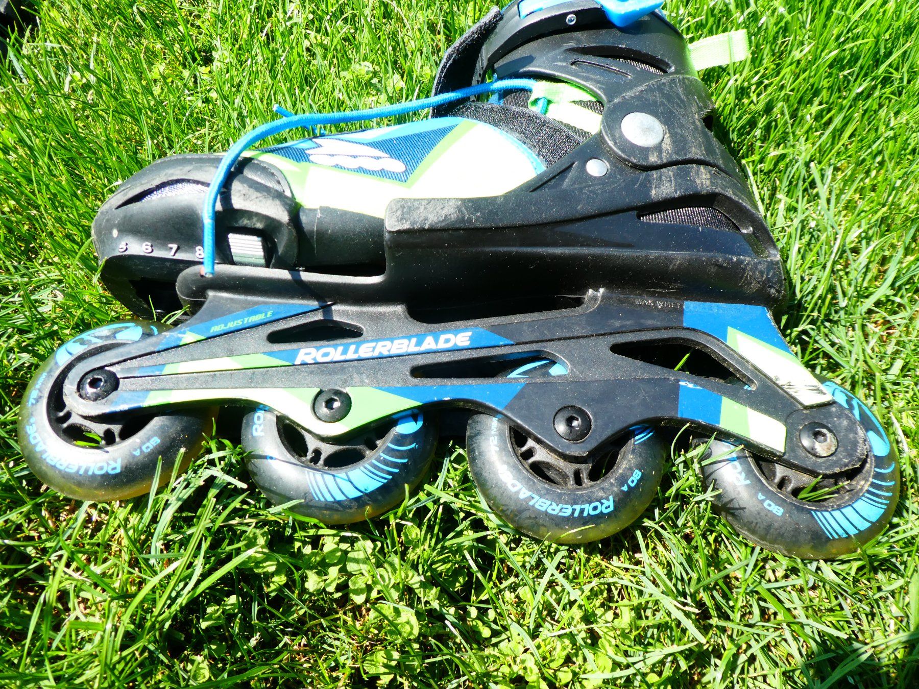 Pattini in linea & Pattini a rotelle: Inline Skates (Rollerblade) Gr.33 bis 38 – Usato da Trub venduto da Lolly11 1