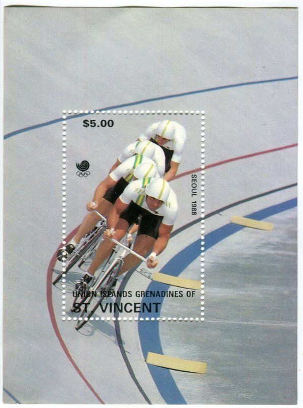 Tous les timbres: Block "Radsport". St. Vincent – Neuf avec emballage d'origine à Basel par Butsch5